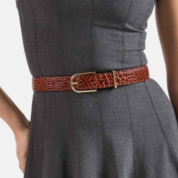 Medium Gold Buckle Belt
