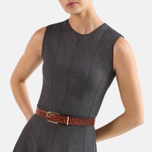 Medium Gold Buckle Belt