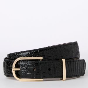 Black Classic Croc swatch